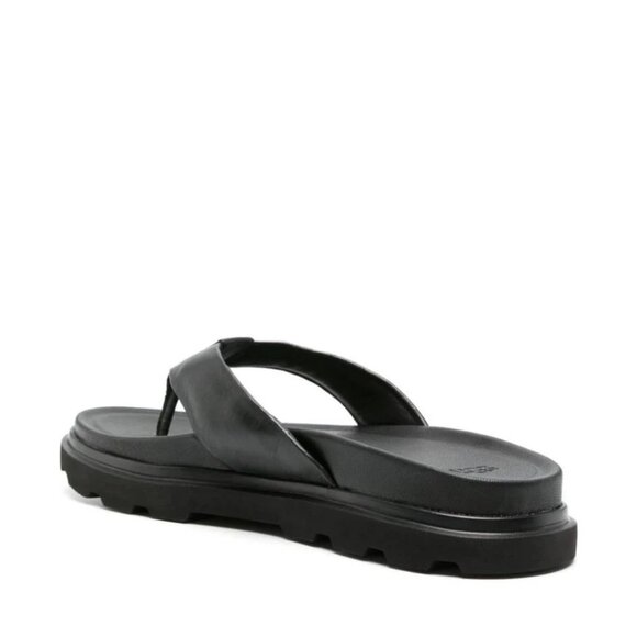 UGG Men's Capitola Leather Flip Flop - Picture 3 of 12